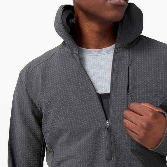 Lululemon Cold Terrain 3/4 Zip Graphite Grey (First Release) Size XL - Picture 5 of 9